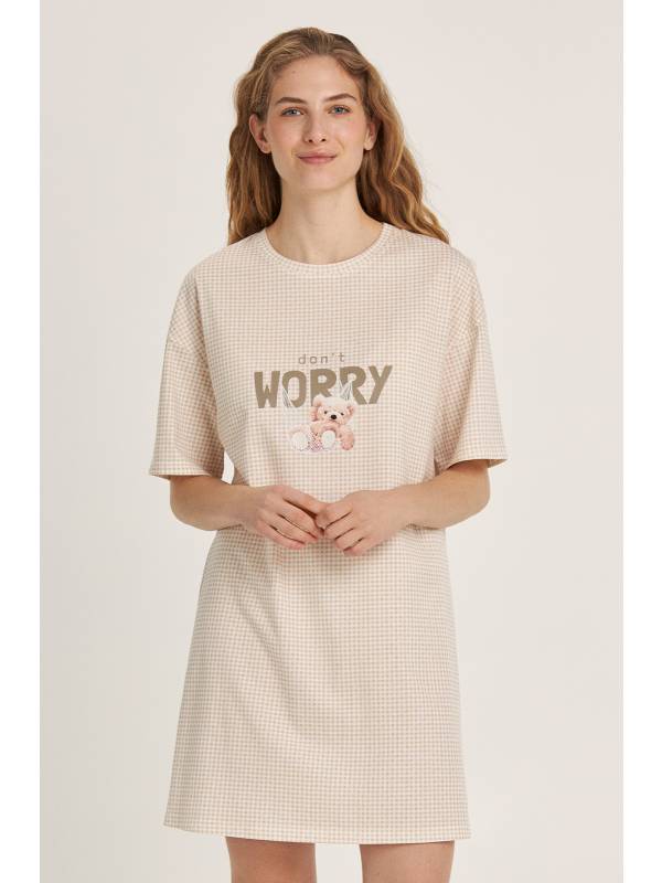 Ночная рубашка  DON'T WORRY