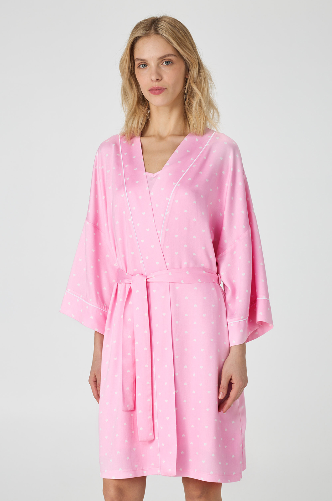 Халат жіночий PINK LOVE рожевий