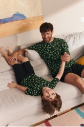 Пижама для мальчика HAPPY FROG чёрный