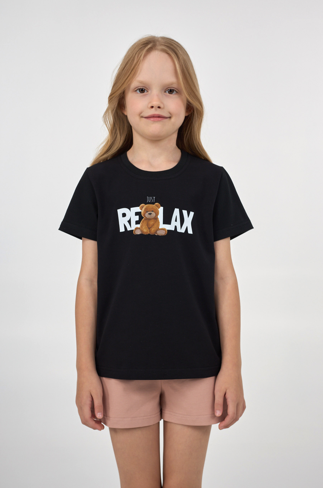 Пижама для девочки JUST RELAX чёрный