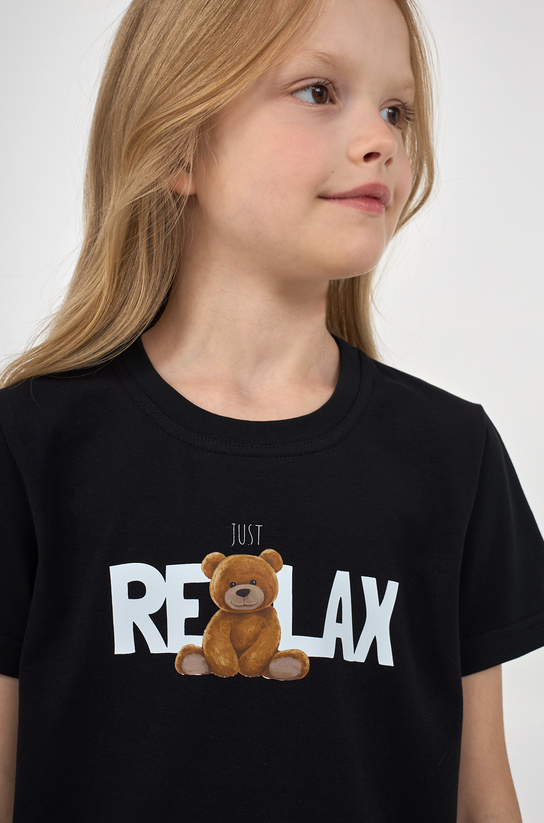 Пижама для девочки JUST RELAX чёрный