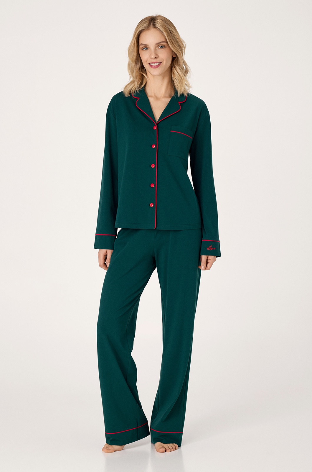 Пижама женская ELEGANT GREEN зелёный
