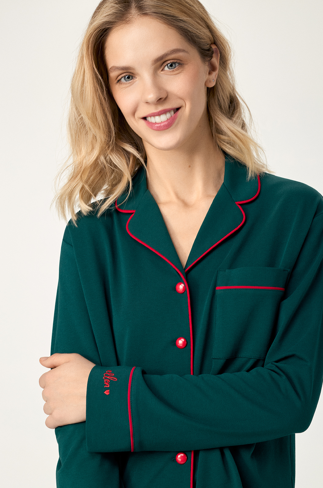 Пижама женская ELEGANT GREEN зелёный