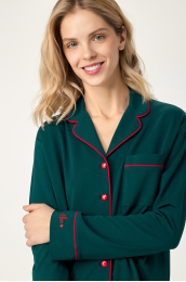 Пижама женская ELEGANT GREEN зелёный
